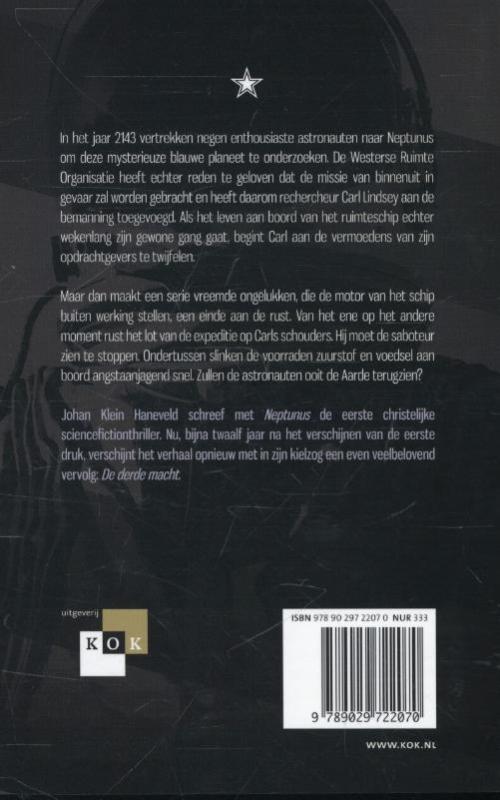 Achterkant van Neptunus