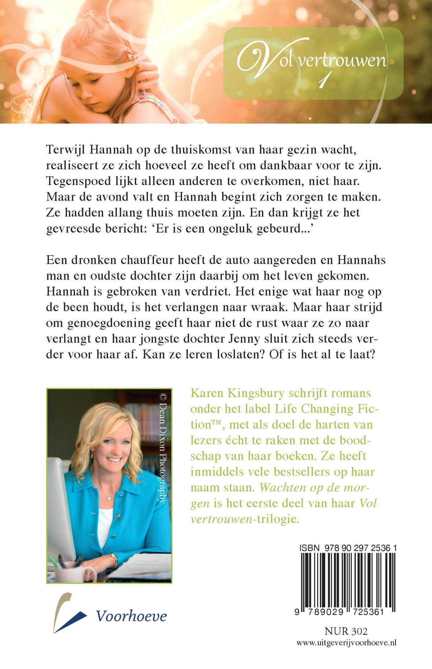 Achterkant van Wachten op de morgen