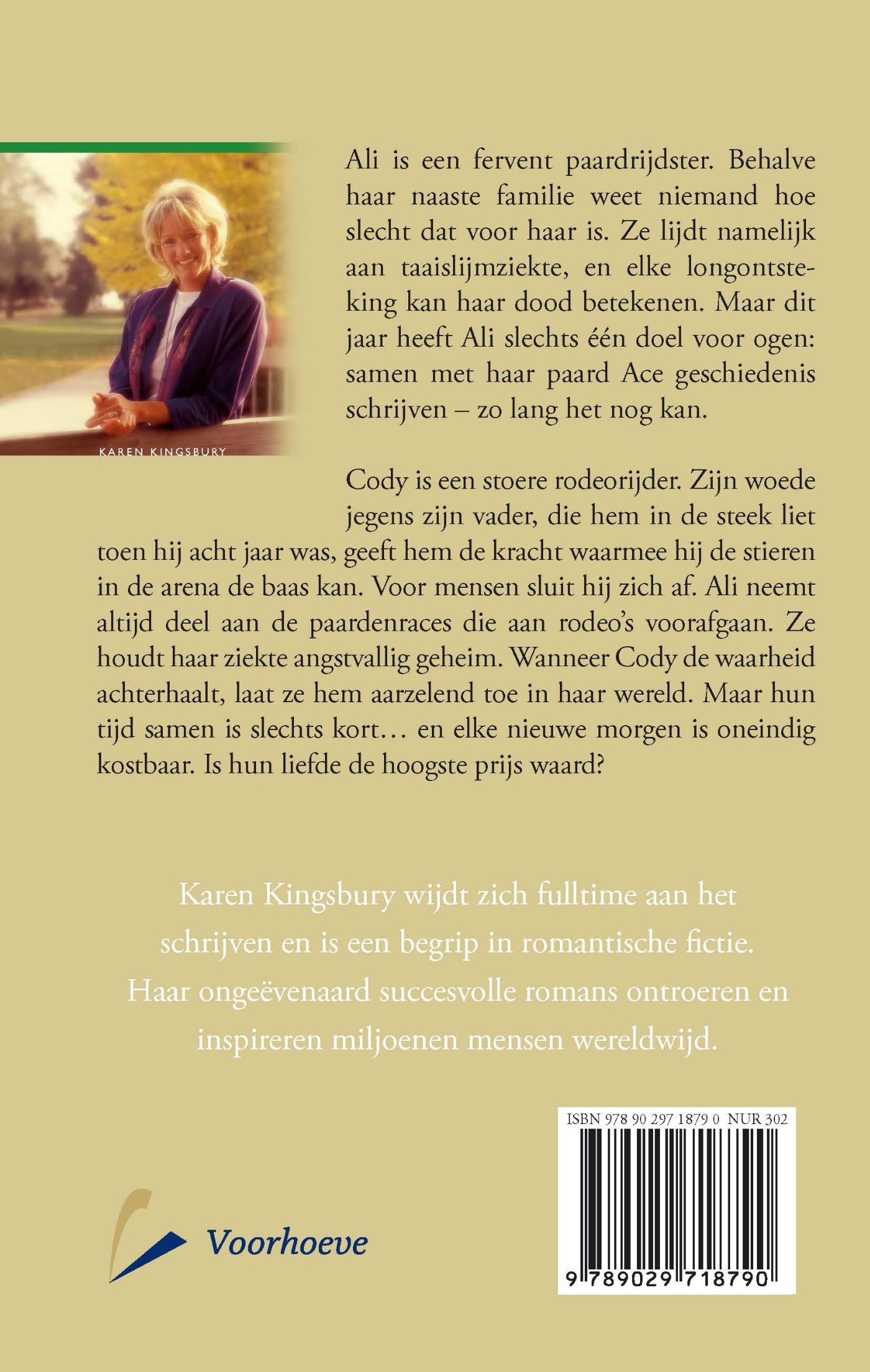 Achterkant van Elke nieuwe morgen