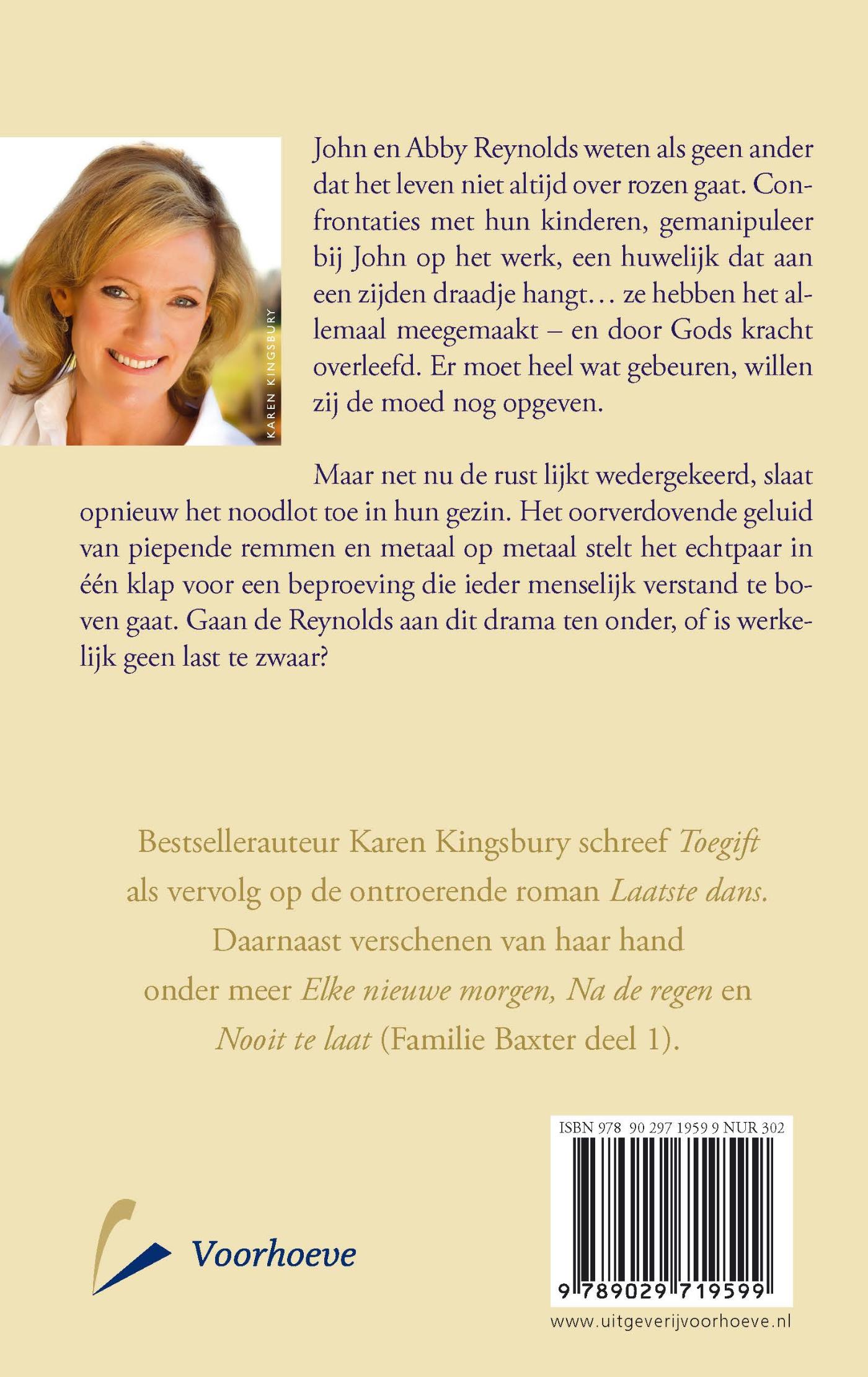 Achterkant van Toegift