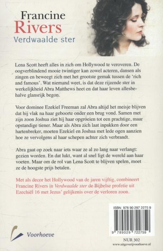 Achterkant van Verdwaalde ster