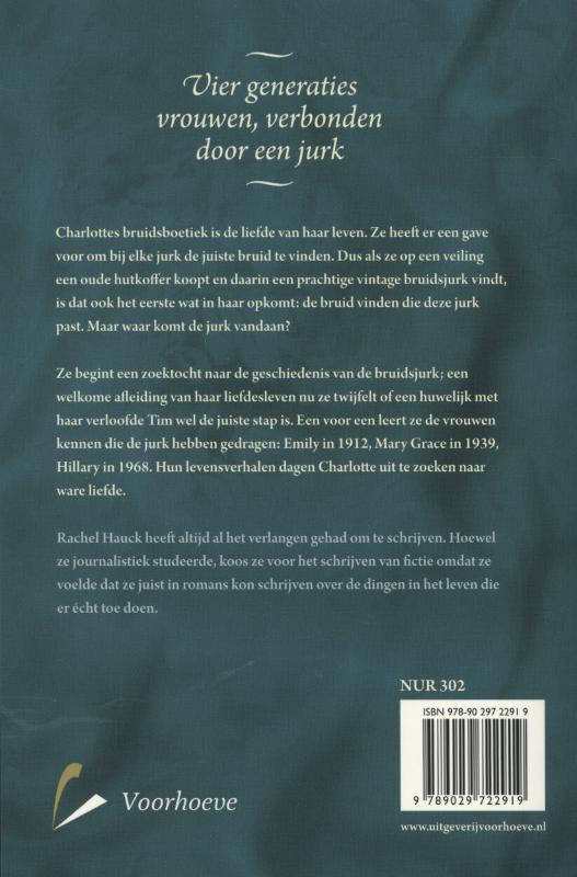 Achterkant van De bruidsjurk