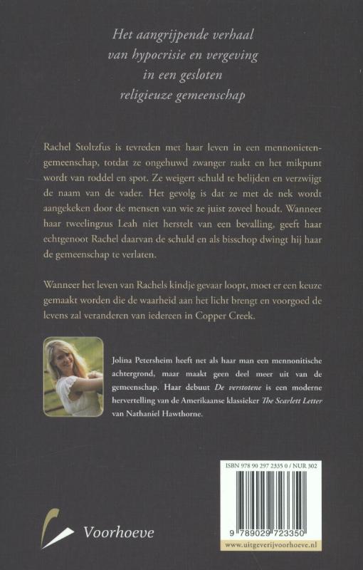 Achterkant van De verstotene