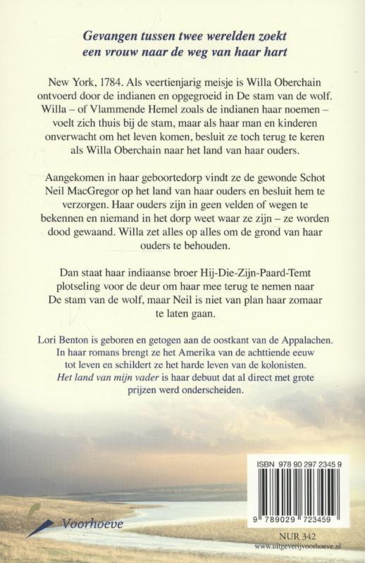 Achterkant van Het land van mijn vader