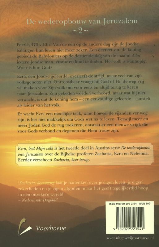 Achterkant van Ezra, leid mijn volk