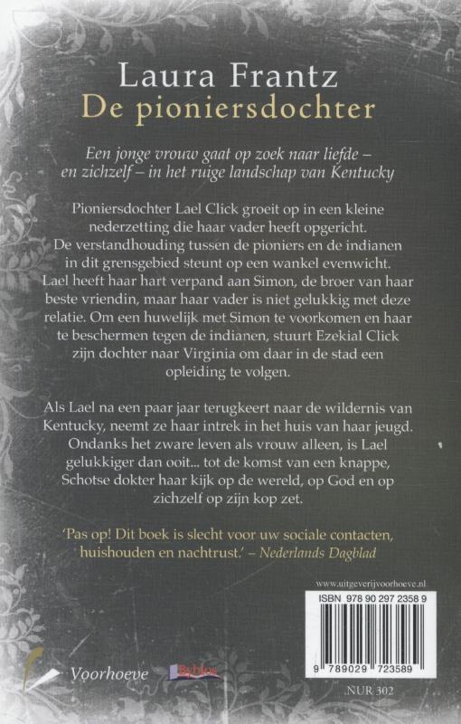 Achterkant van De pioniersdochter