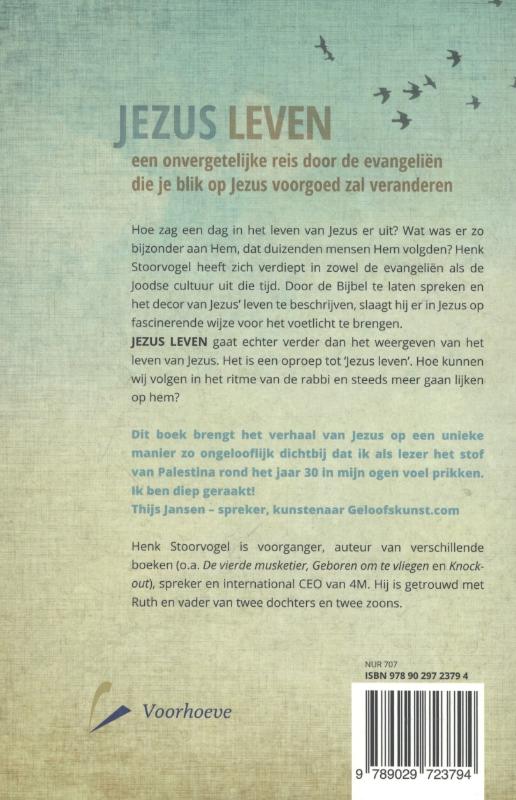 Achterkant van Jezus leven