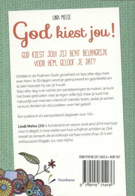 Achterkant van God kiest jou!