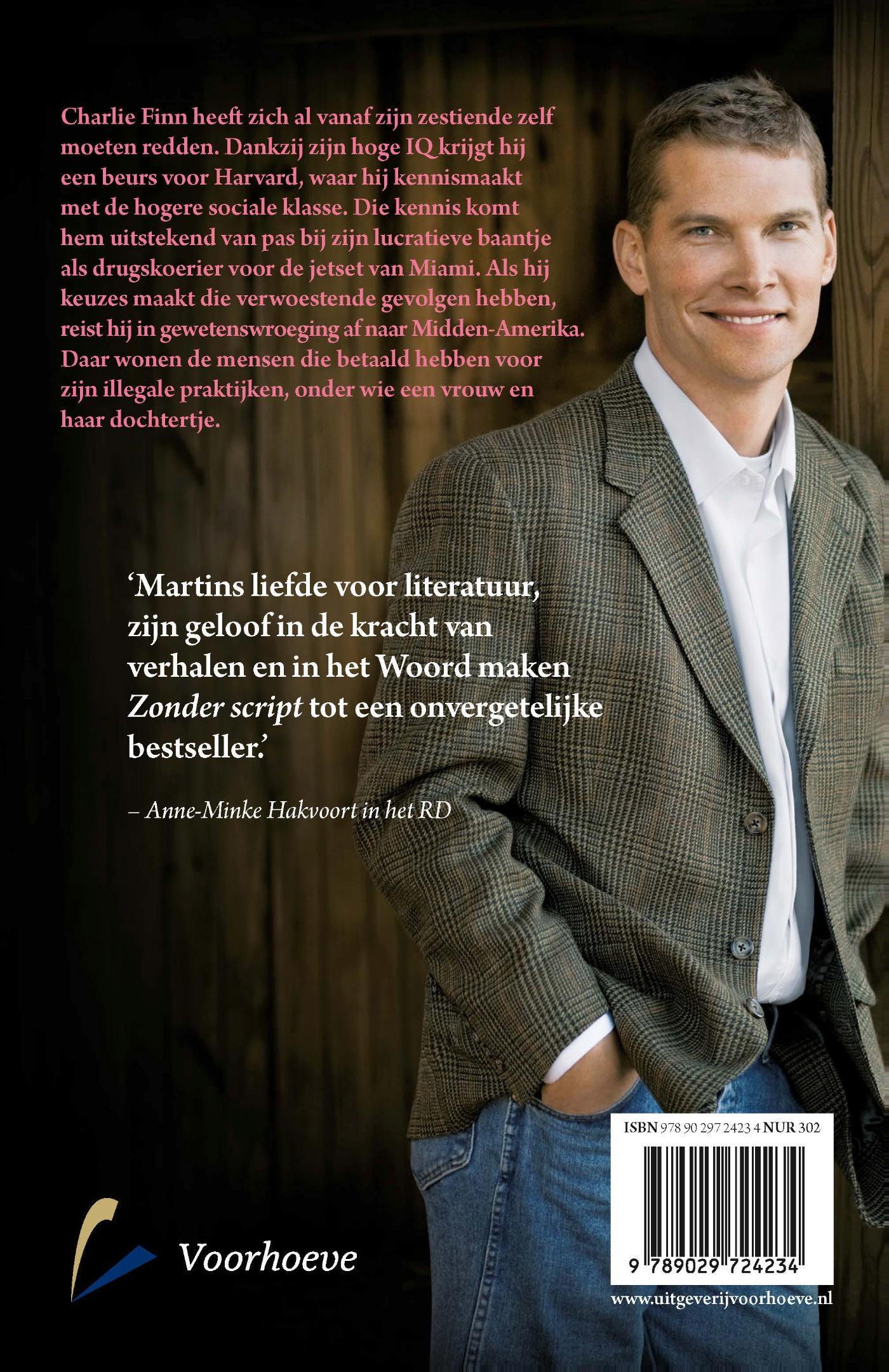 Achterkant van Vrij als water