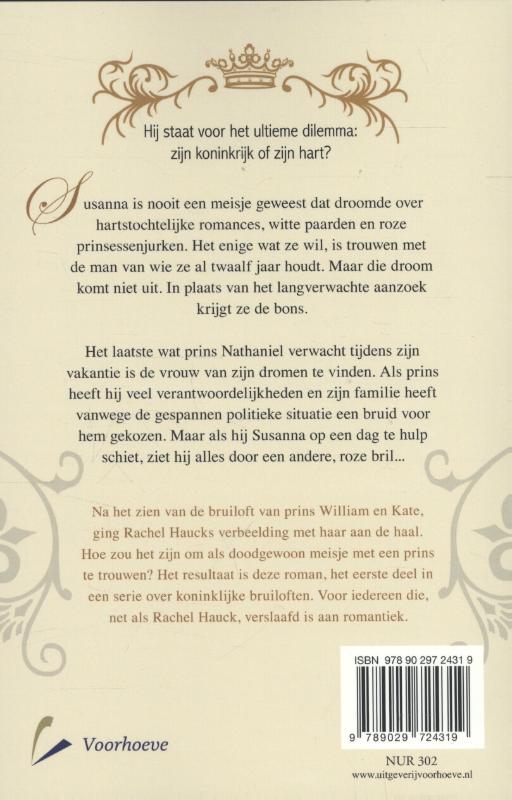 Achterkant van Er was eens een prins