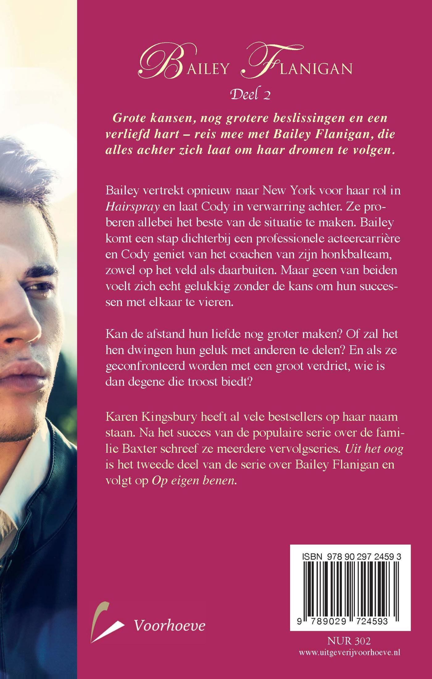 Achterkant van Uit het oog