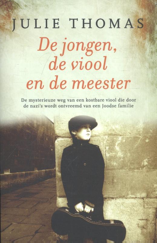 Achterkant van De jongen, de viool en de meester