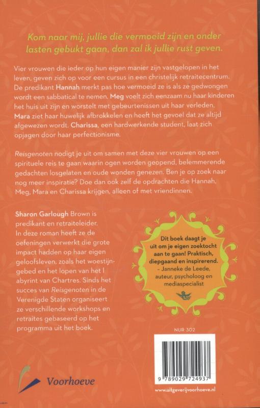 Achterkant van Reisgenoten