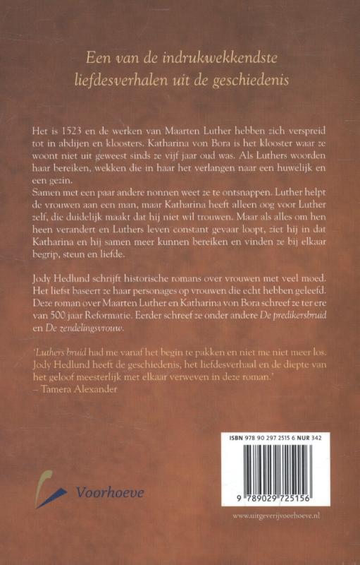 Achterkant van Luthers bruid