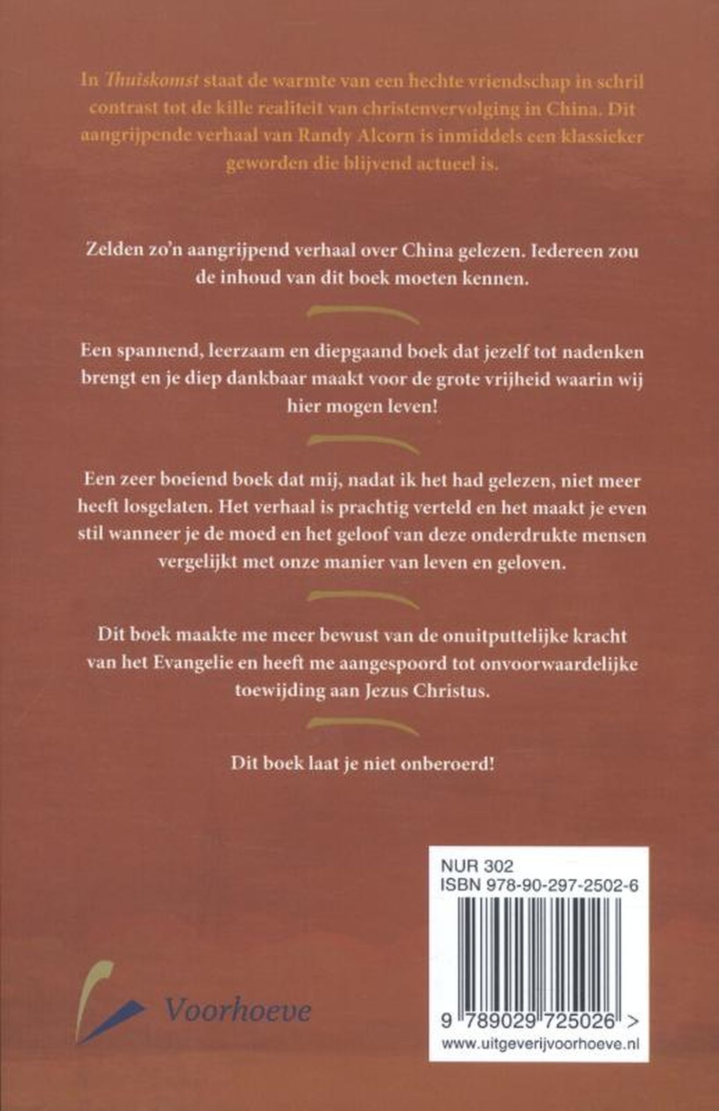 Achterkant van Thuiskomst