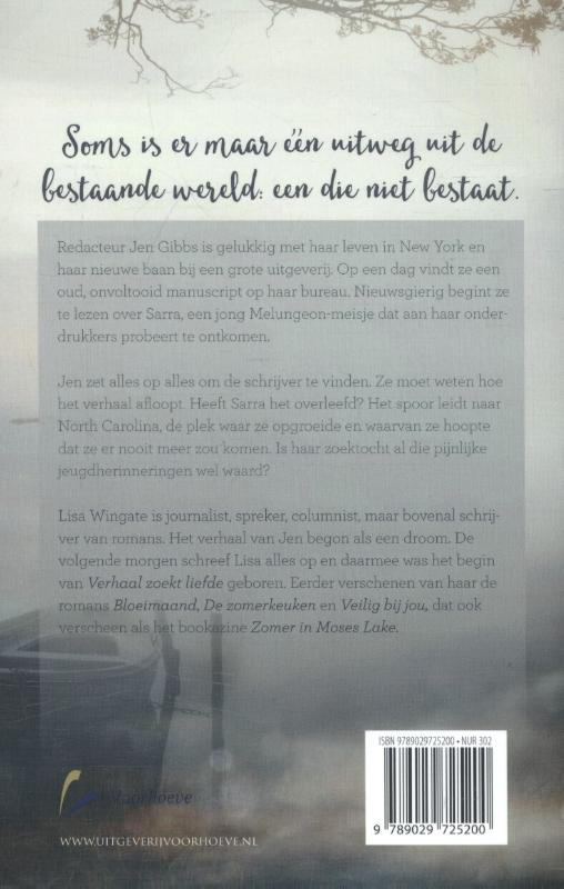 Achterkant van Verhaal zoekt liefde