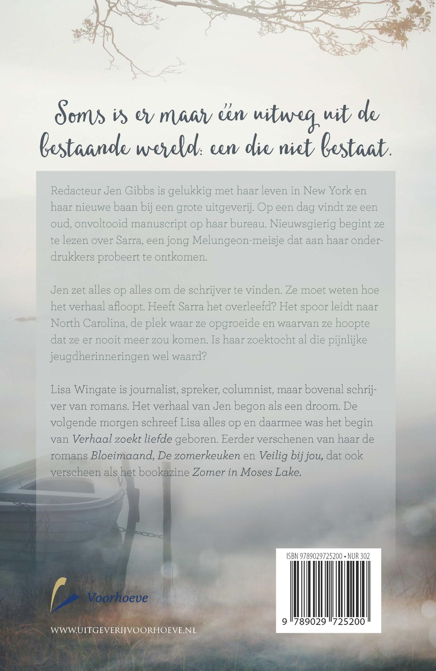 Achterkant van Verhaal zoekt liefde