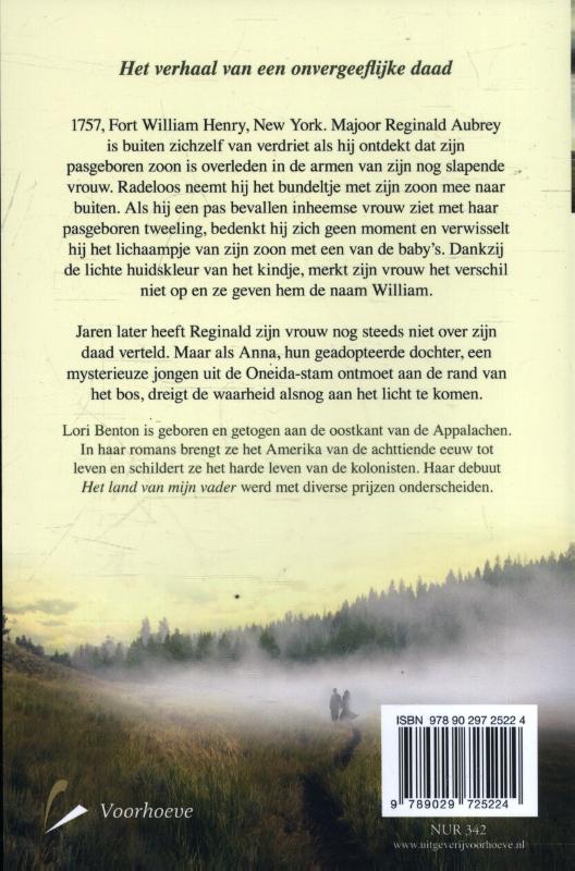 Achterkant van Volg mij voorbij de bomen