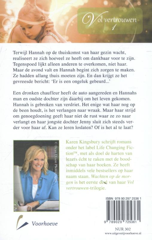 Achterkant van Wachten op de morgen