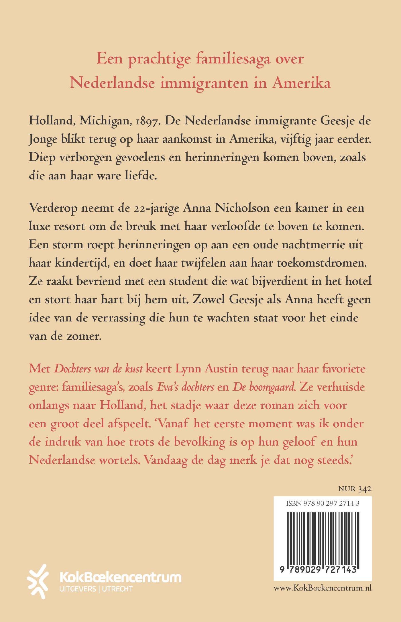 Achterkant van Dochters van de kust