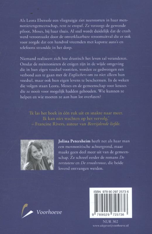Achterkant van Bewaar ons
