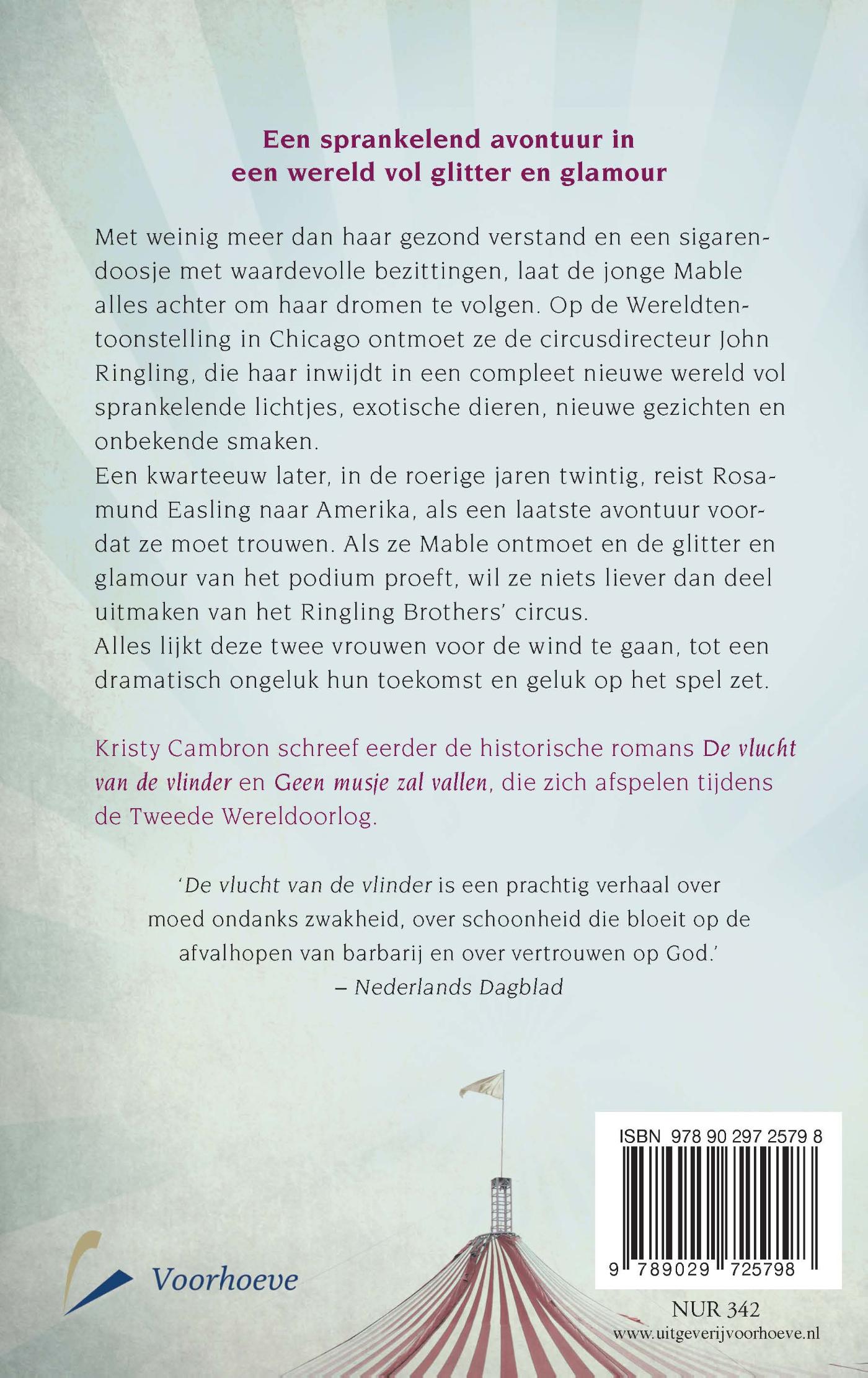 Achterkant van De sprong van Rose