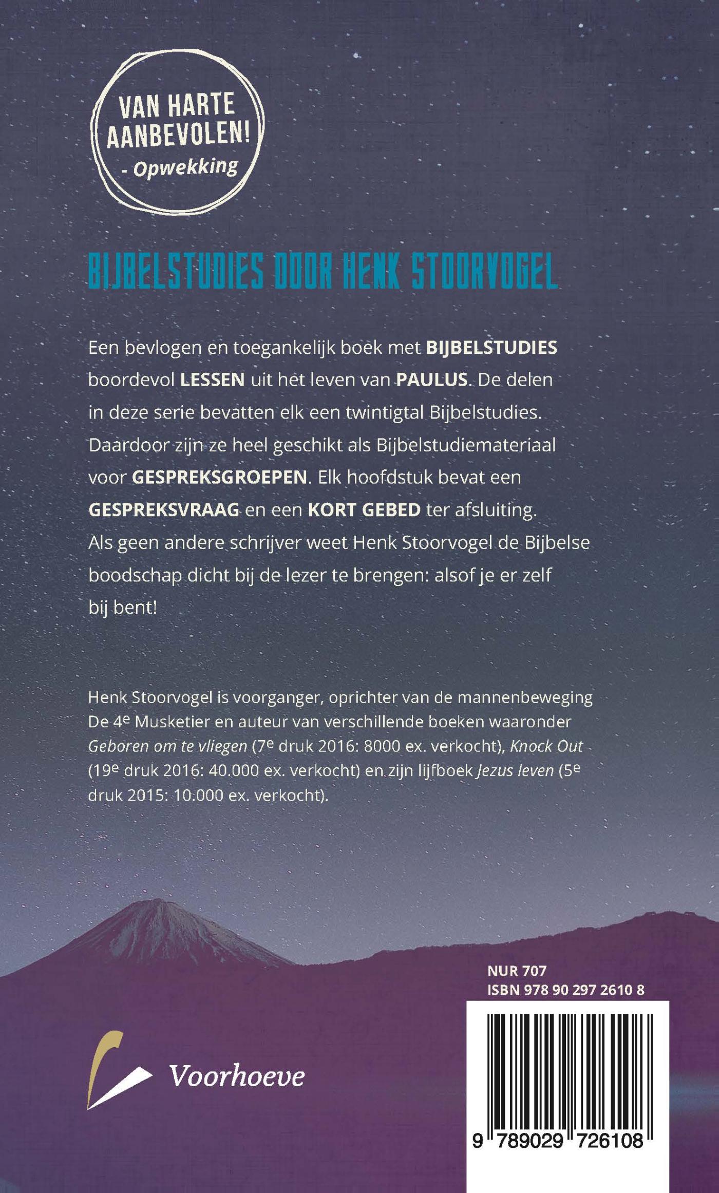 Achterkant van Onderweg met Paulus