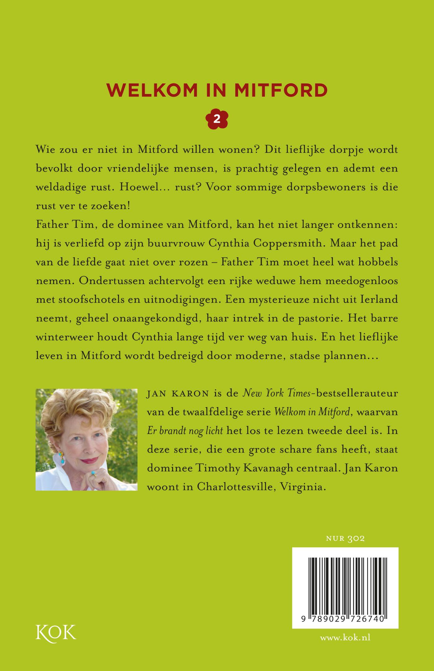 Achterkant van Er brandt nog licht