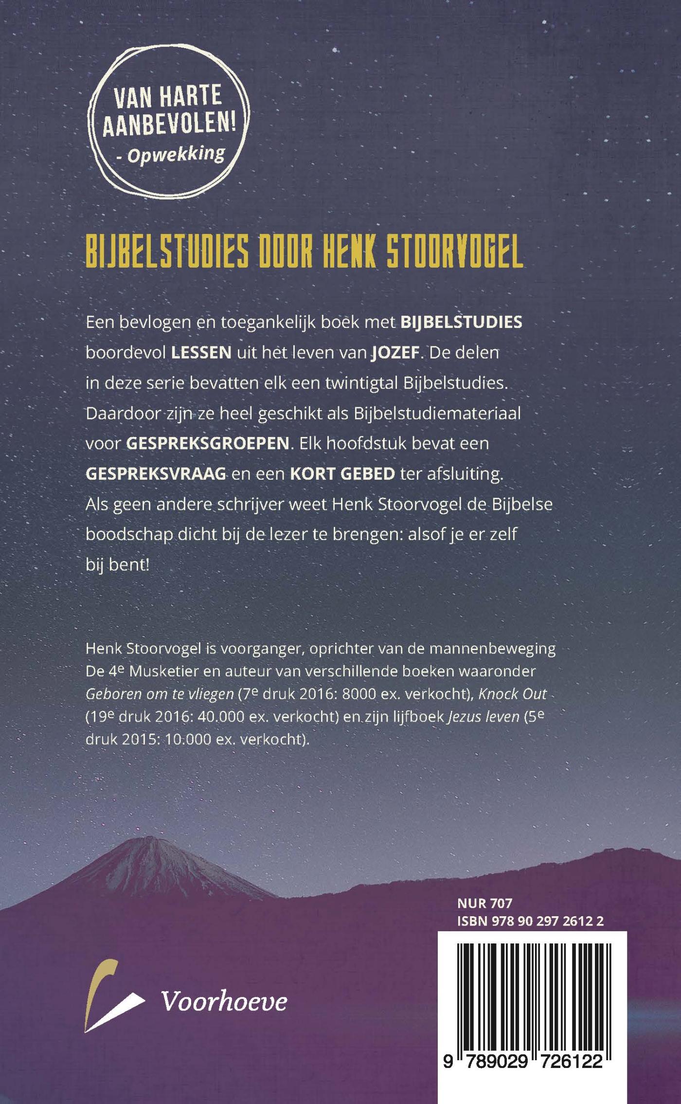 Achterkant van Onderweg met Jozef