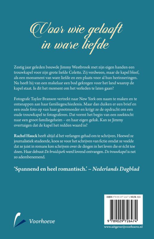 Achterkant van De trouwkapel