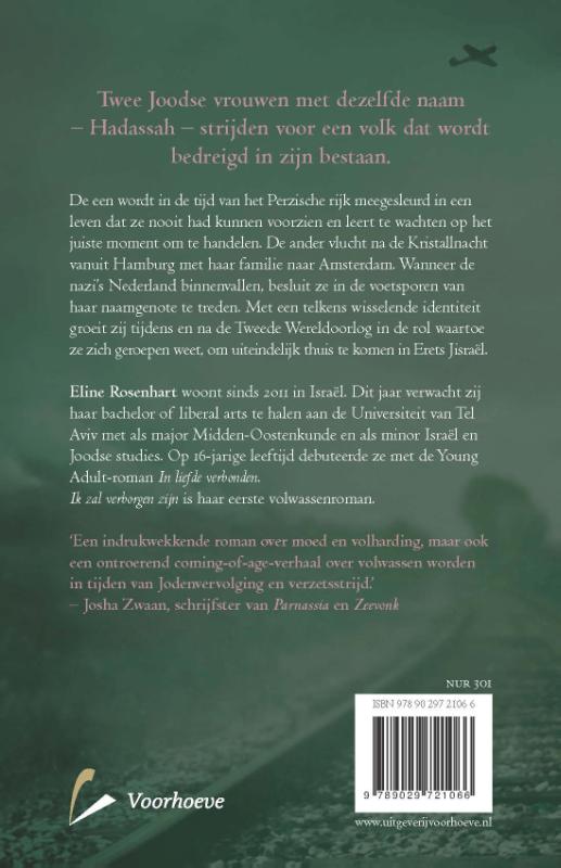 Achterkant van Ik zal verborgen zijn