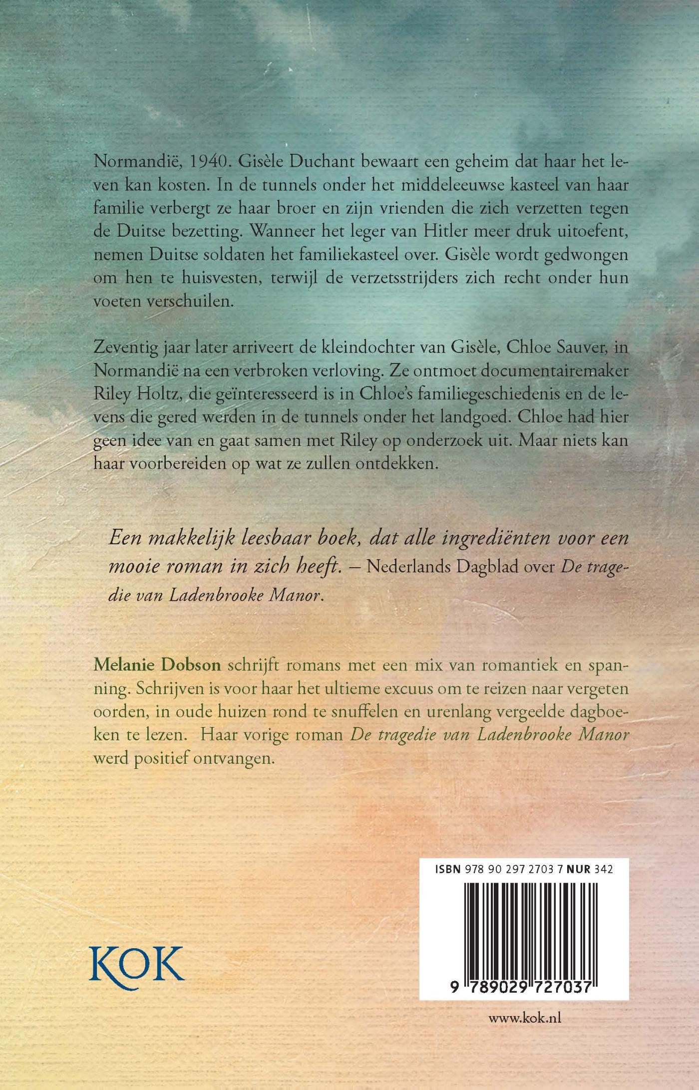 Achterkant van Het geheim van Chateau d´Epines