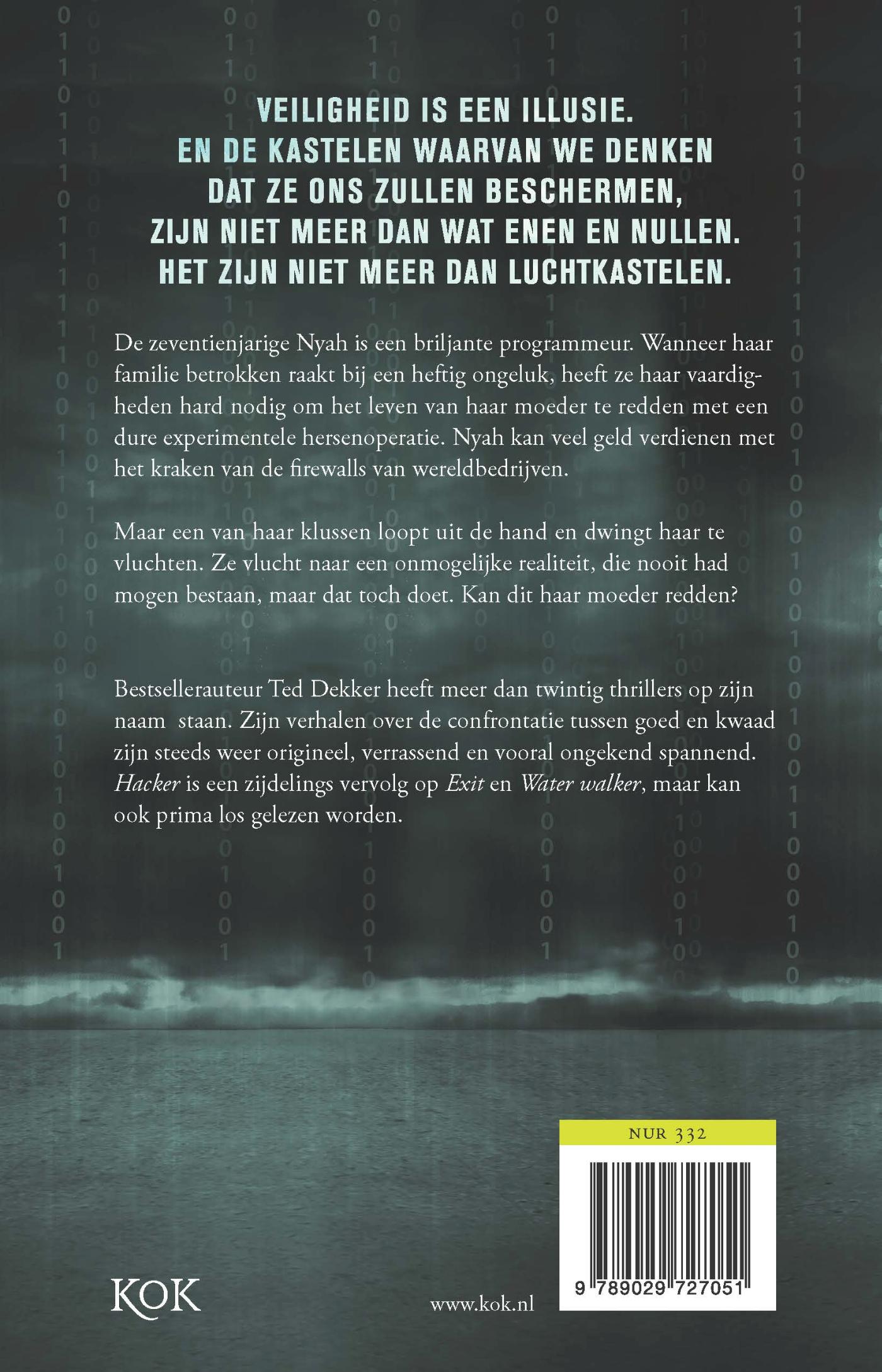 Achterkant van Hacker