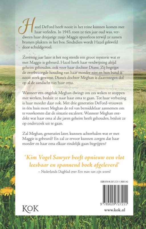 Achterkant van Breng Maggie thuis