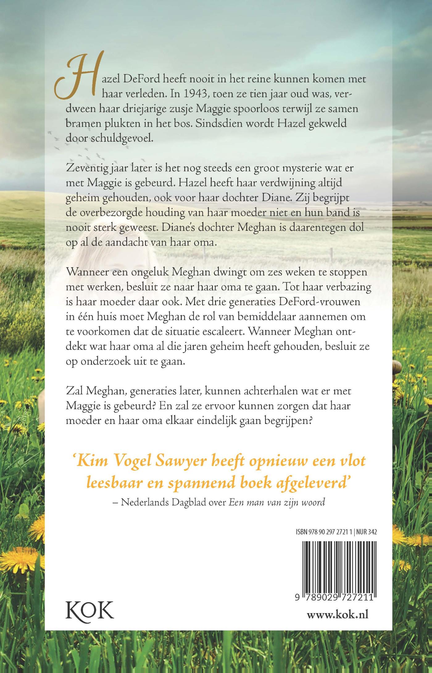 Achterkant van Breng Maggie thuis