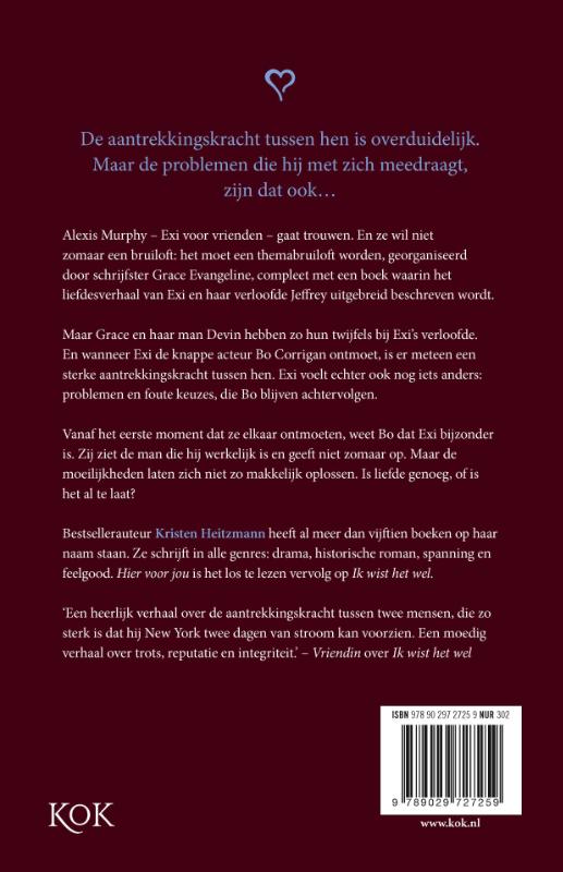 Achterkant van Hier voor jou
