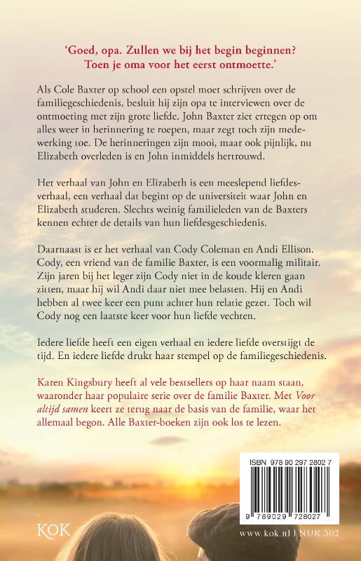 Achterkant van Voor altijd samen