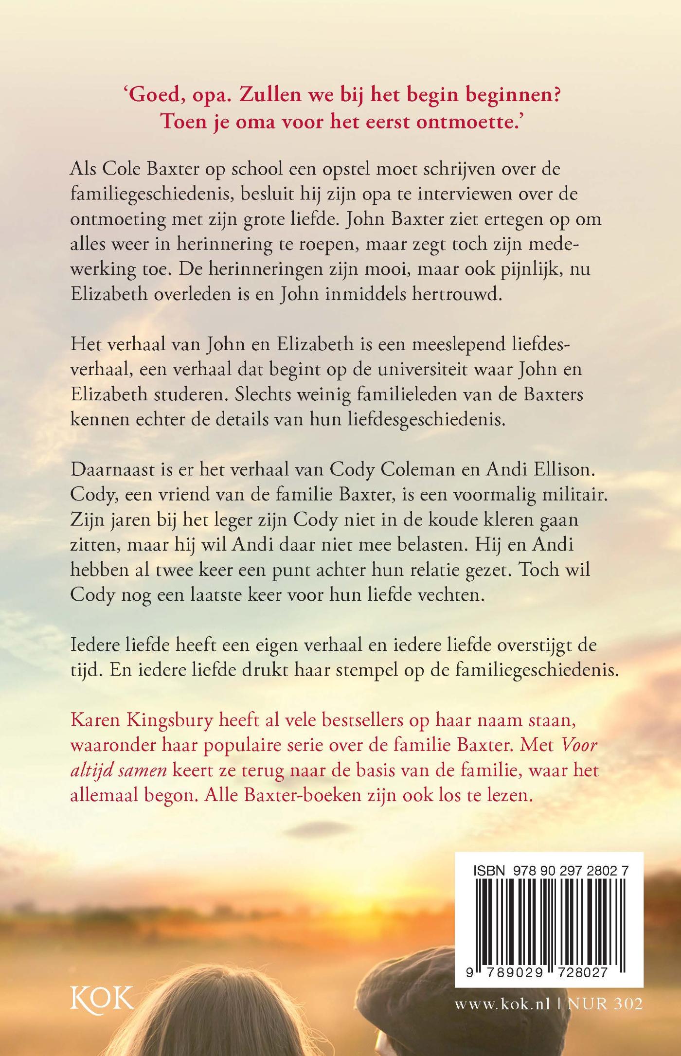 Achterkant van Voor altijd samen