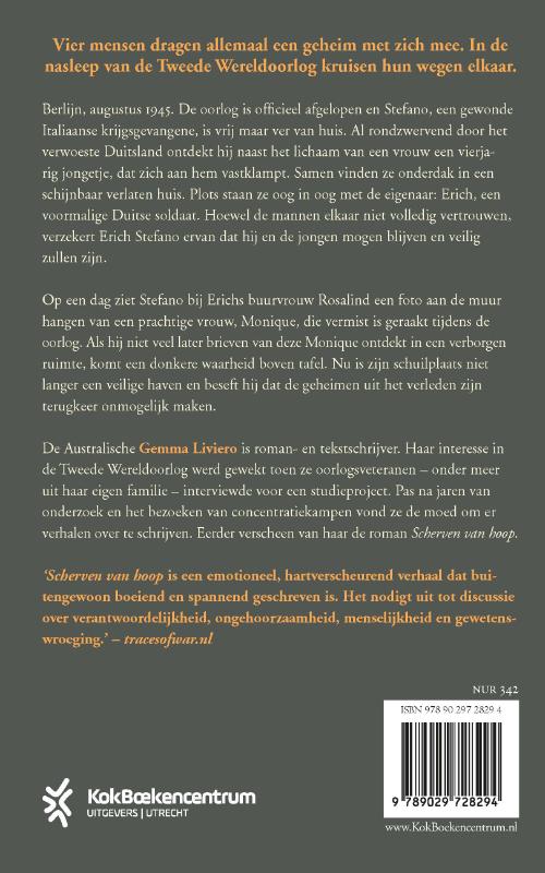 Achterkant van Ik laat je niet achter