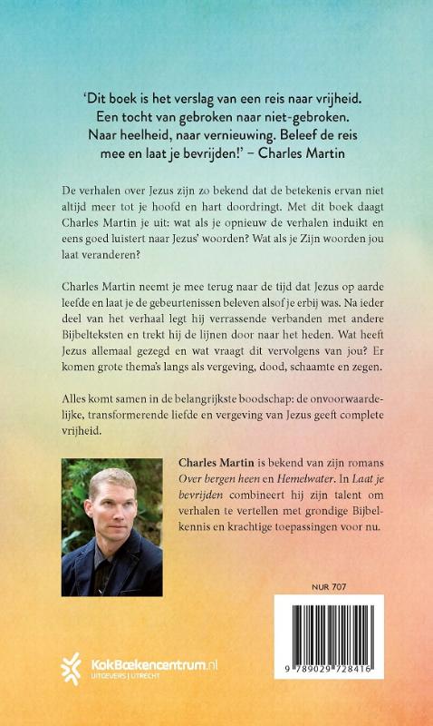 Achterkant van Laat je bevrijden