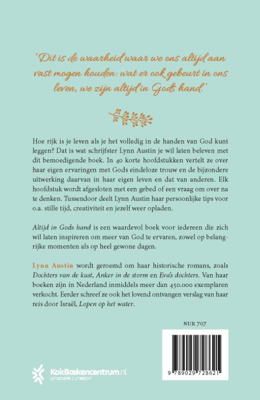 Achterkant van Altijd in Gods hand