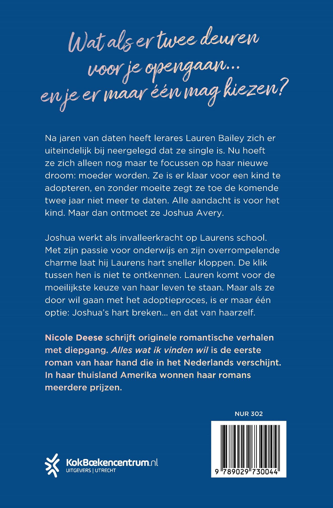 Achterkant van Alles wat ik vinden wil
