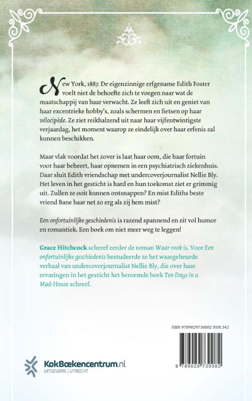 Achterkant van Een onfortuinlijke geschiedenis