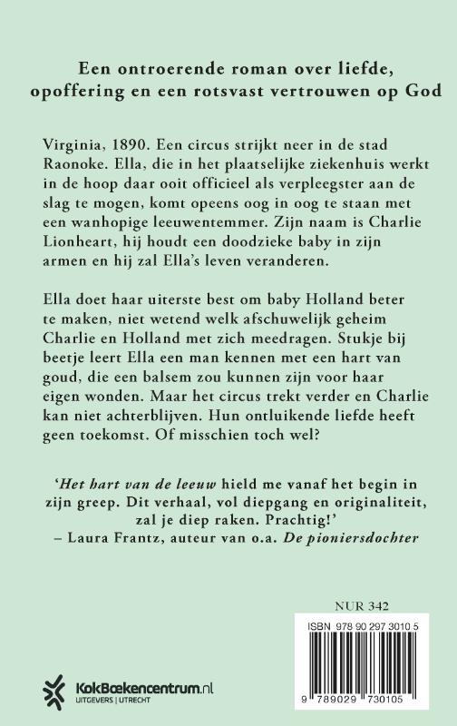 Achterkant van Het hart van de leeuw