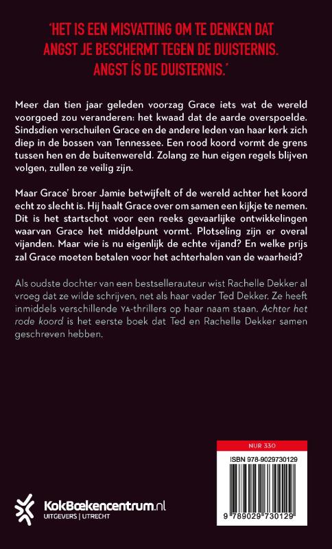 Achterkant van Het rode koord