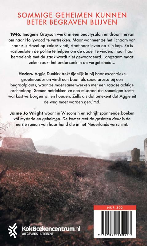 Achterkant van De kamer met de gesloten deur
