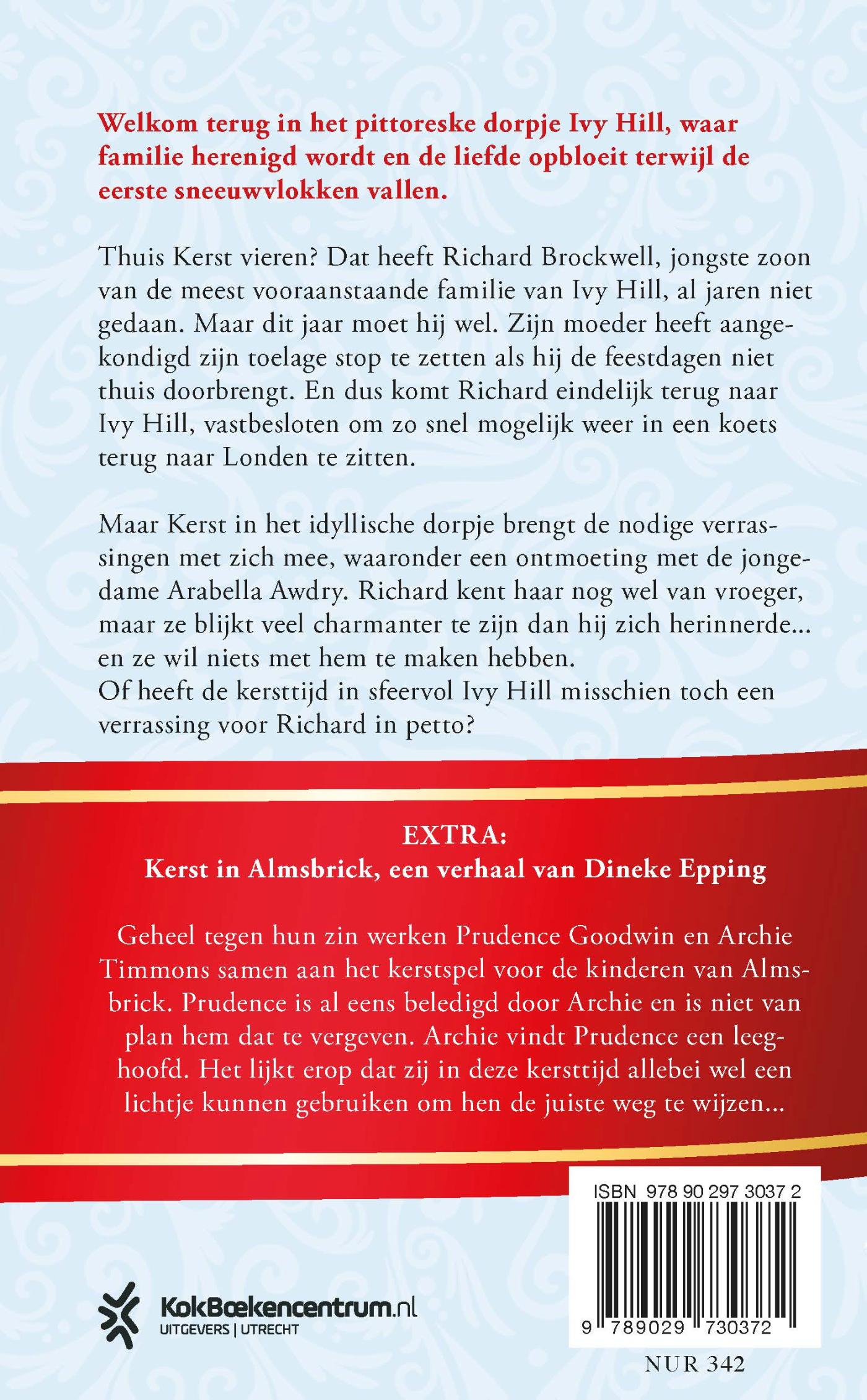 Achterkant van Kerst op Ivy Hill