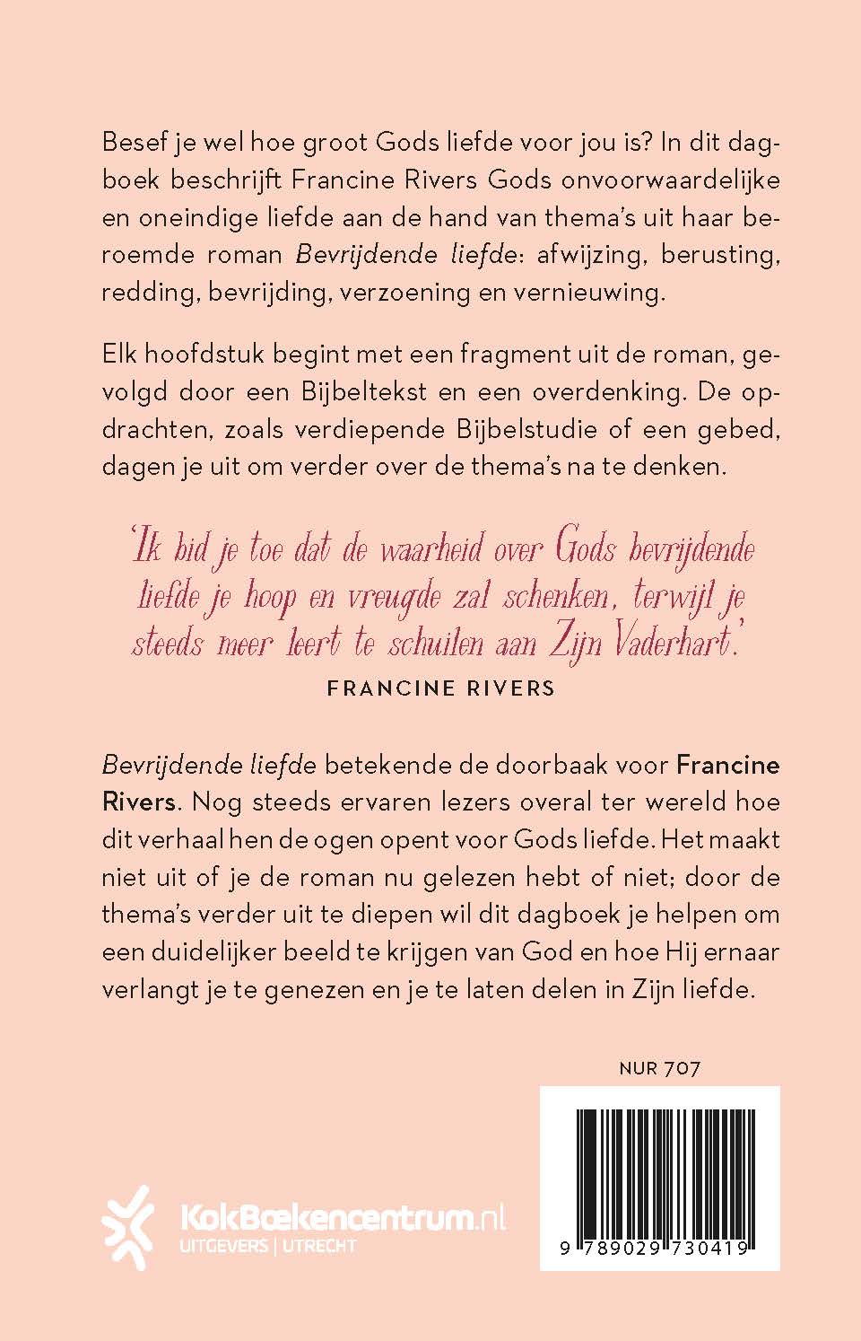 Achterkant van Liefde die bevrijdt