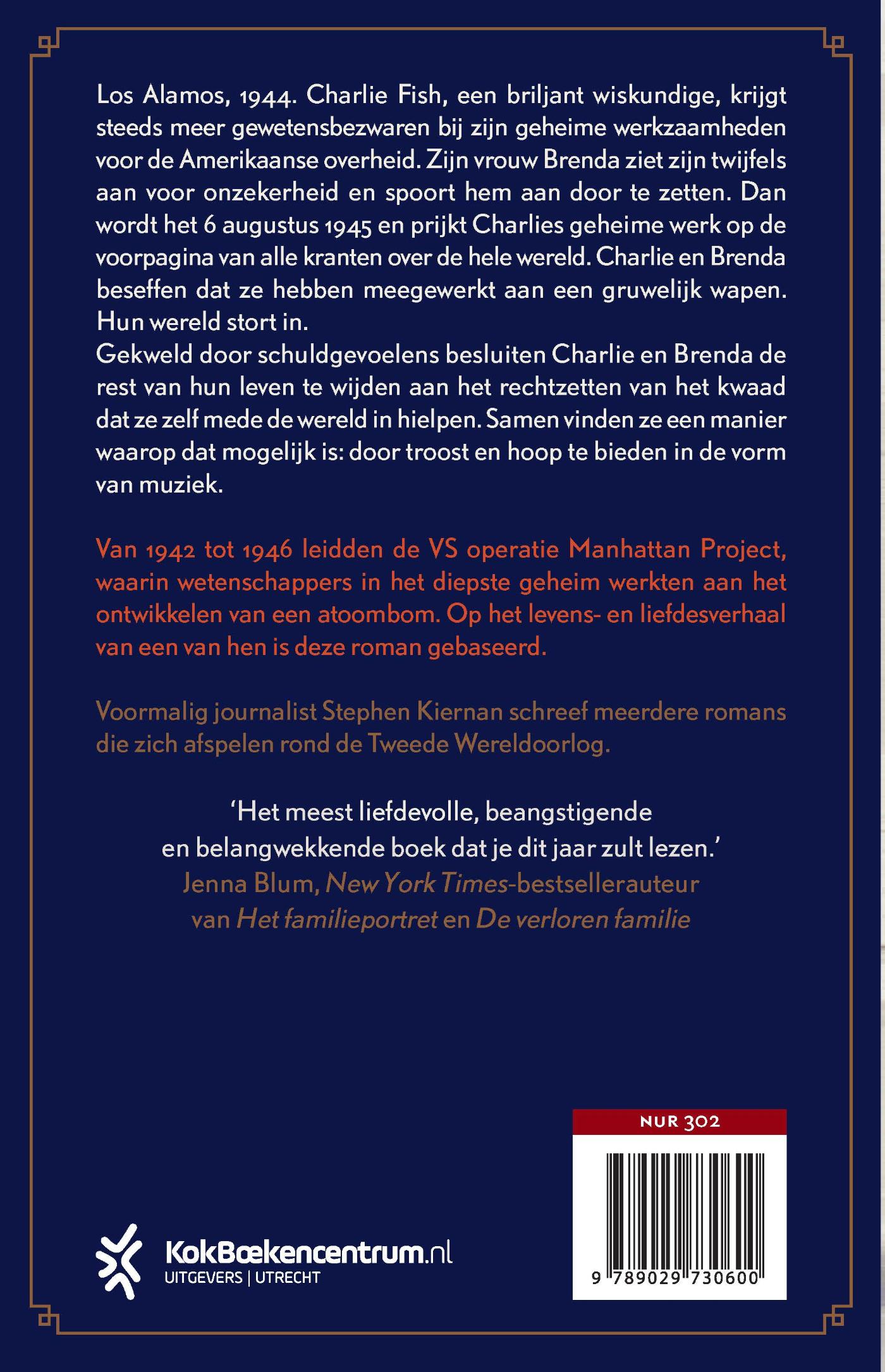 Achterkant van De wereld gedeeld door twee
