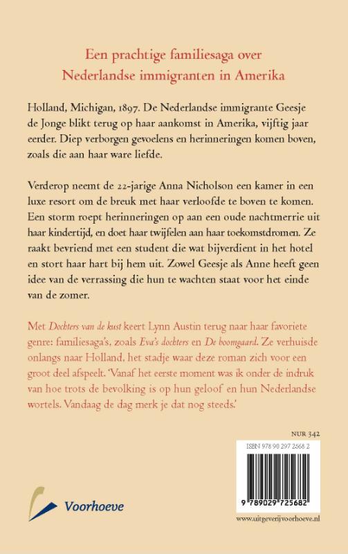 Achterkant van Dochters van de kust